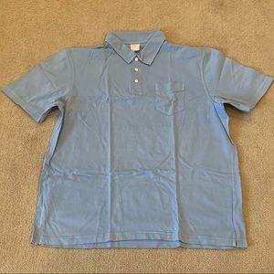 Blue Brooks Brothers Polo Shirt XL